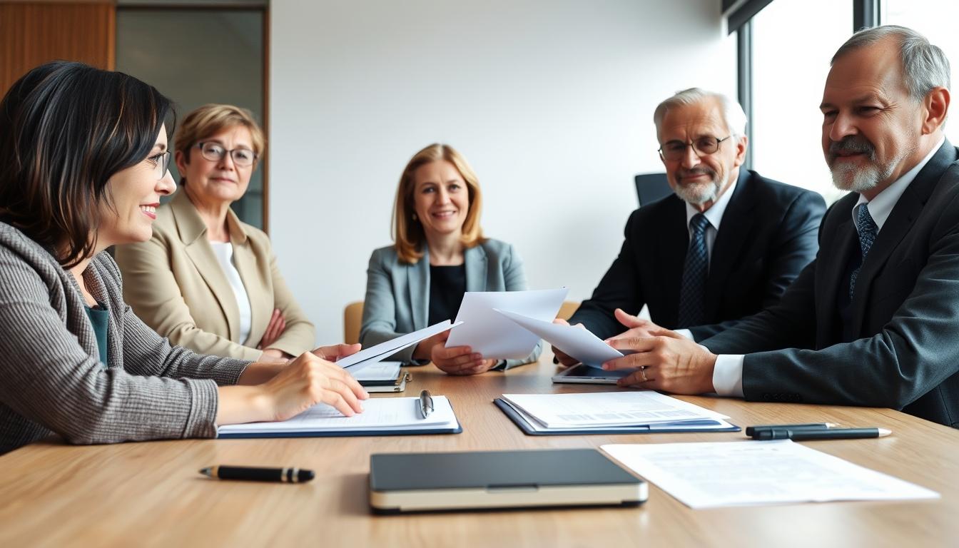 Property settlement documents and transfer review